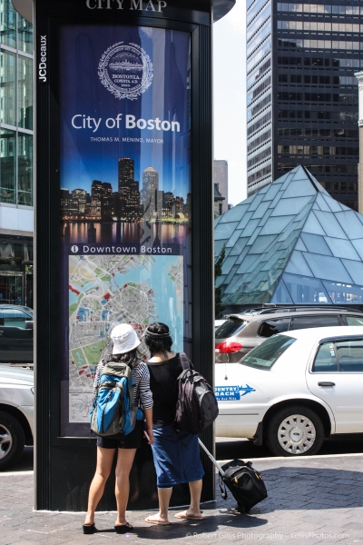 29 Boston Other - Tourists at Boston Map