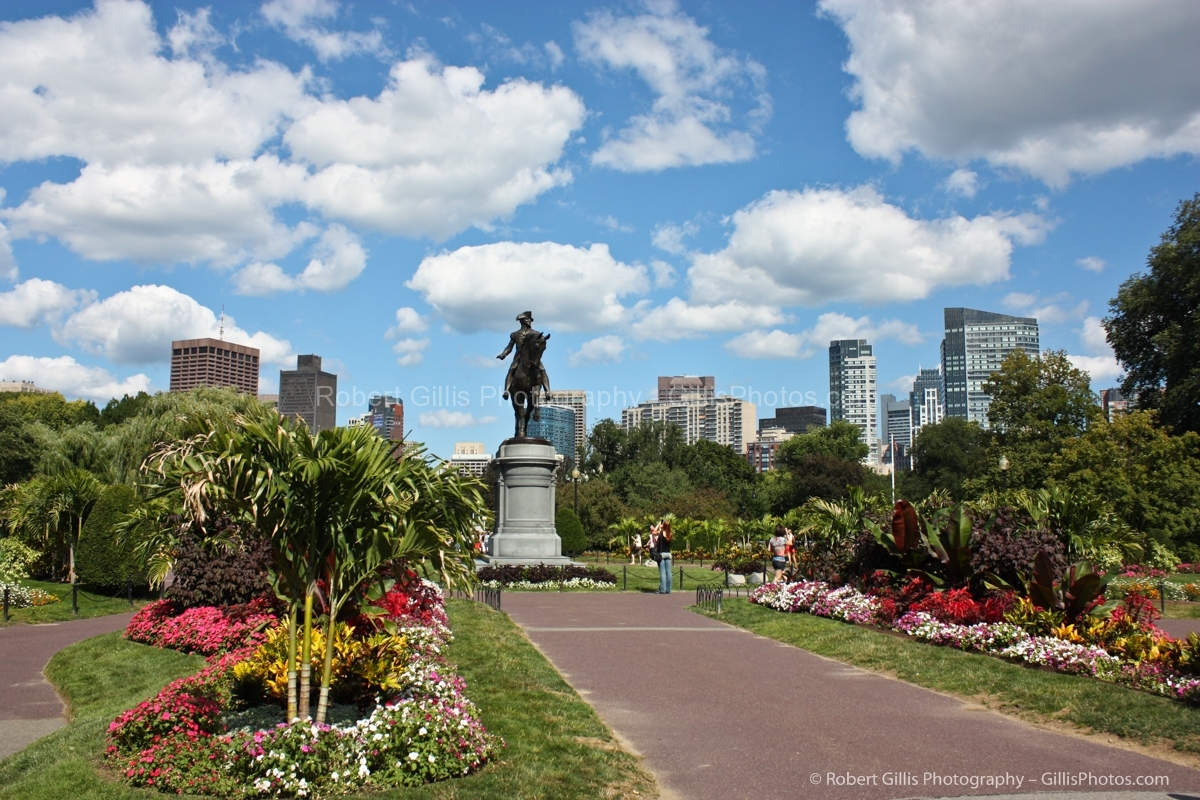 15 - Boston Public Garden - George Washington Statue