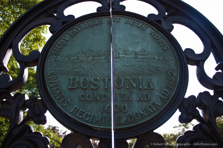 13 - Boston Public Garden - Gate