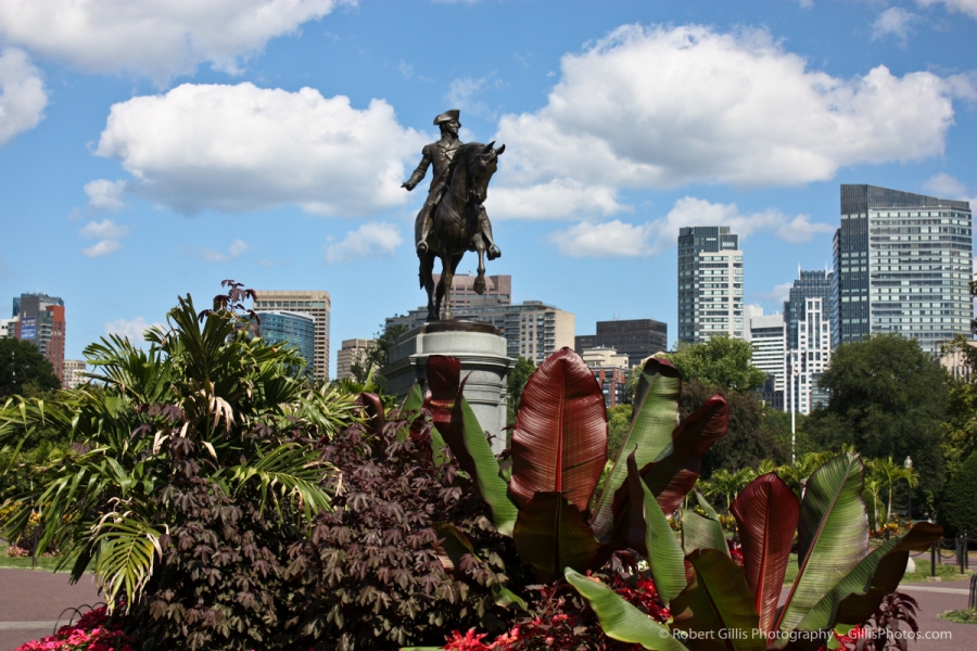 16 - Boston Public Garden - George Washington Statue