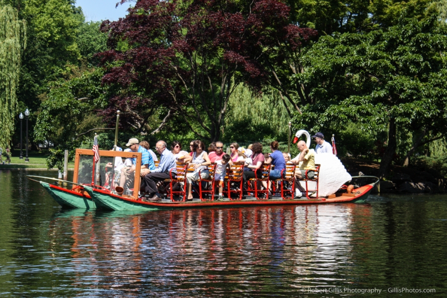 22 Boston Public Garden - Swan Boats