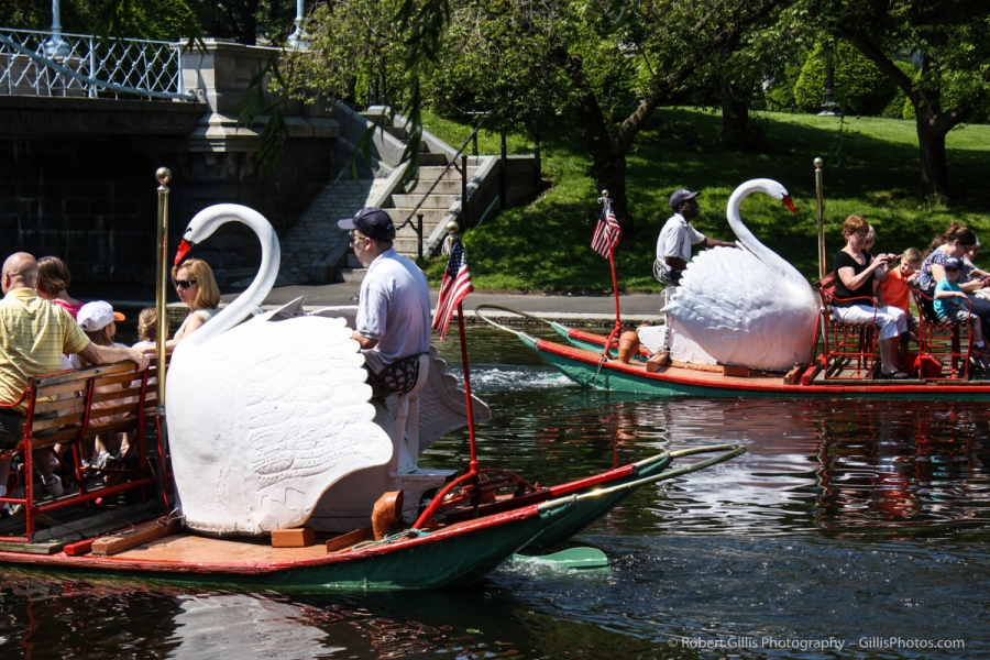 23 Boston Public Garden - Swan Boats