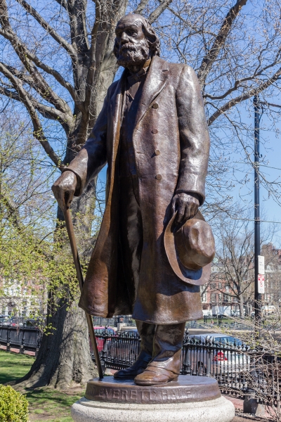 27 Boston Public Garden - Edward Everett Hale Statue