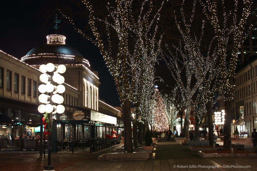 08 Quincy Market and Faneuil Hall Christmas