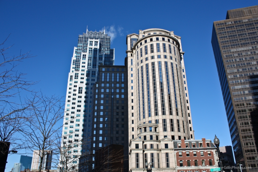 01 Boston Skyline - 125 Summer Street and State Street Boston