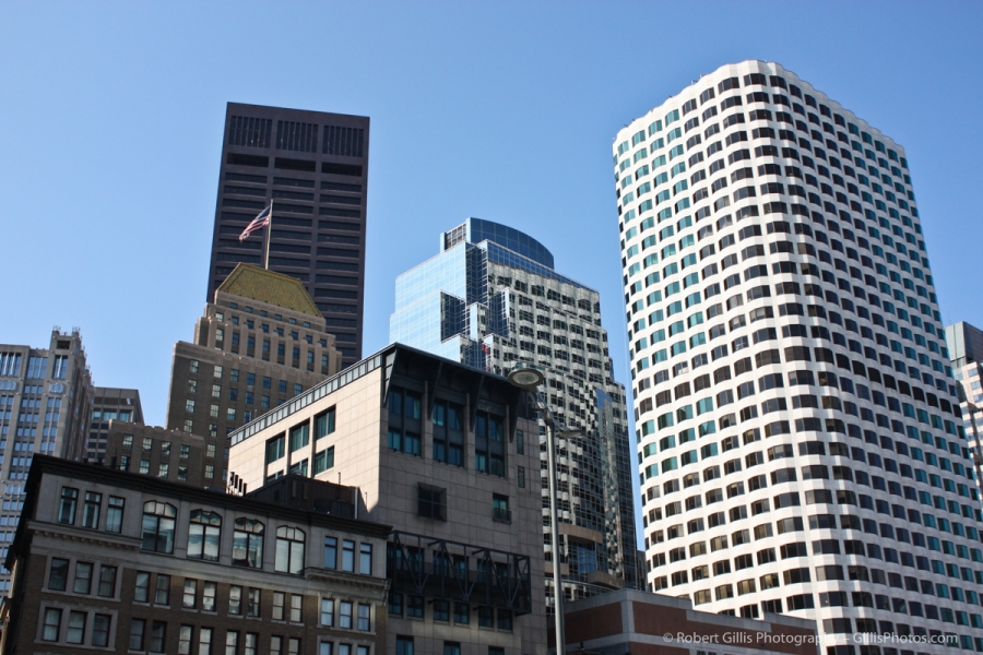 16 Boston Skyline - Boston Skyline From South Station