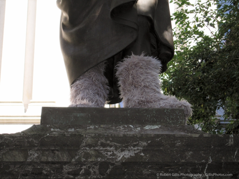 12 Boston Sneakers on Statues - Josiah Quincy