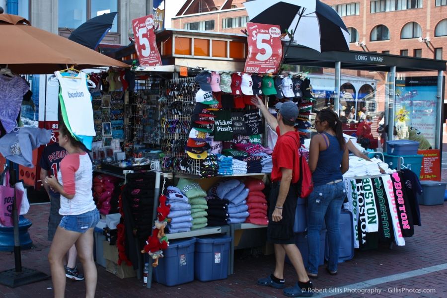 13 Boston Waterfront - Souvenir Stand
