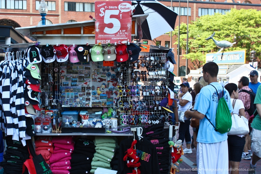 19 Boston Waterfront - Souvenir Stand