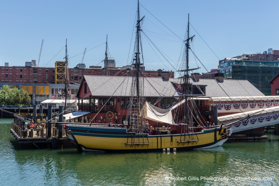 43 Boston Waterfront - Tea Party Ship and Museum
