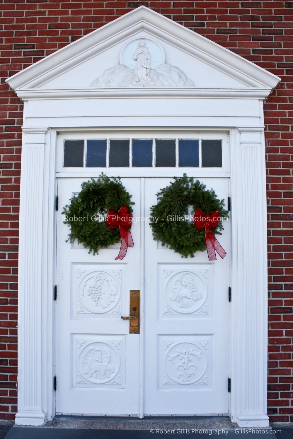 03 Holiday - Church - Saint Marys Foxboro at Christmas Time