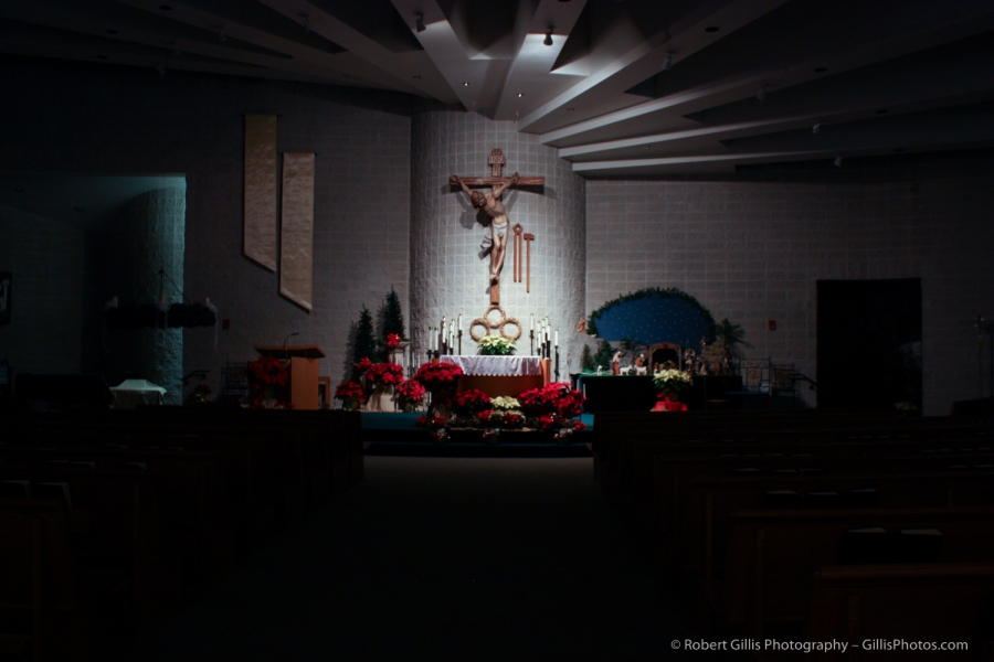 05 Holiday - Church - La Salette at Christmas