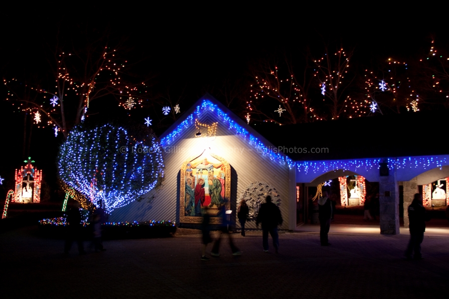 031 La Salette at Christmas