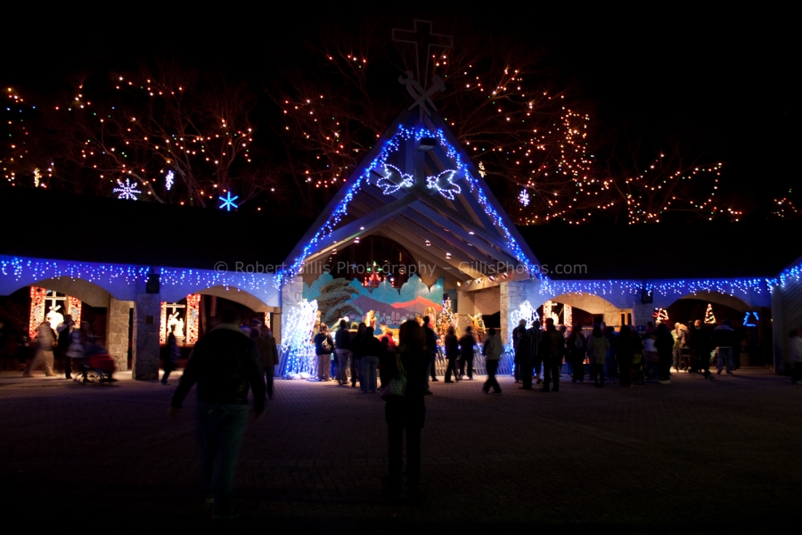 058 La Salette at Christmas