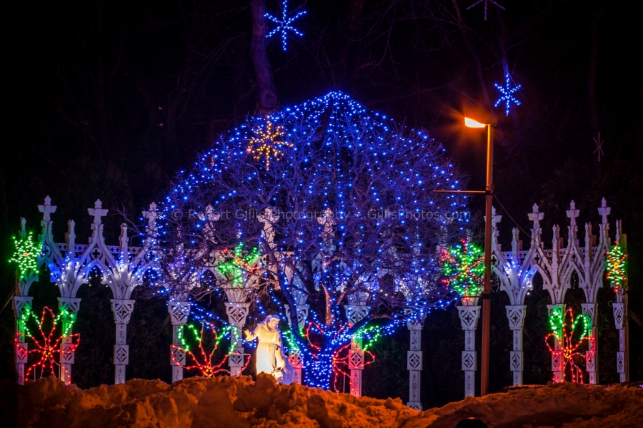 065 La Salette at Christmas