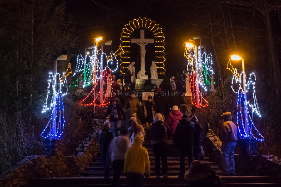 120 La Salette at Christmas