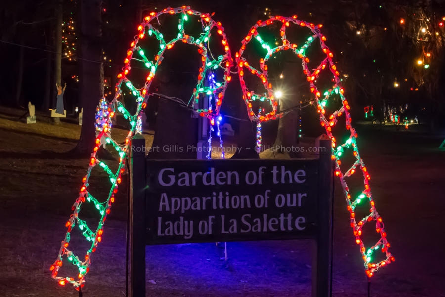121 La Salette at Christmas