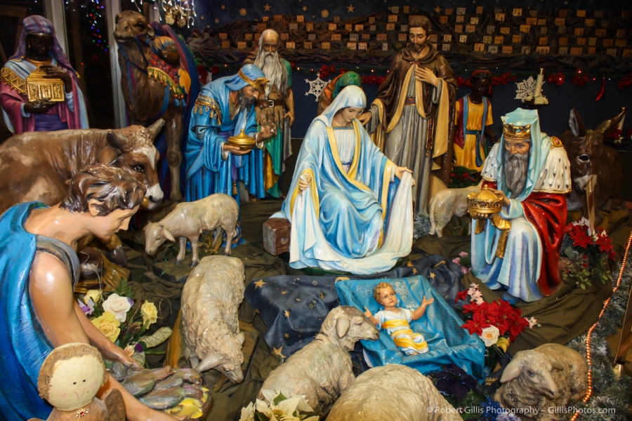 45 Nativity - LaSalette Original Nativity December 8 1953