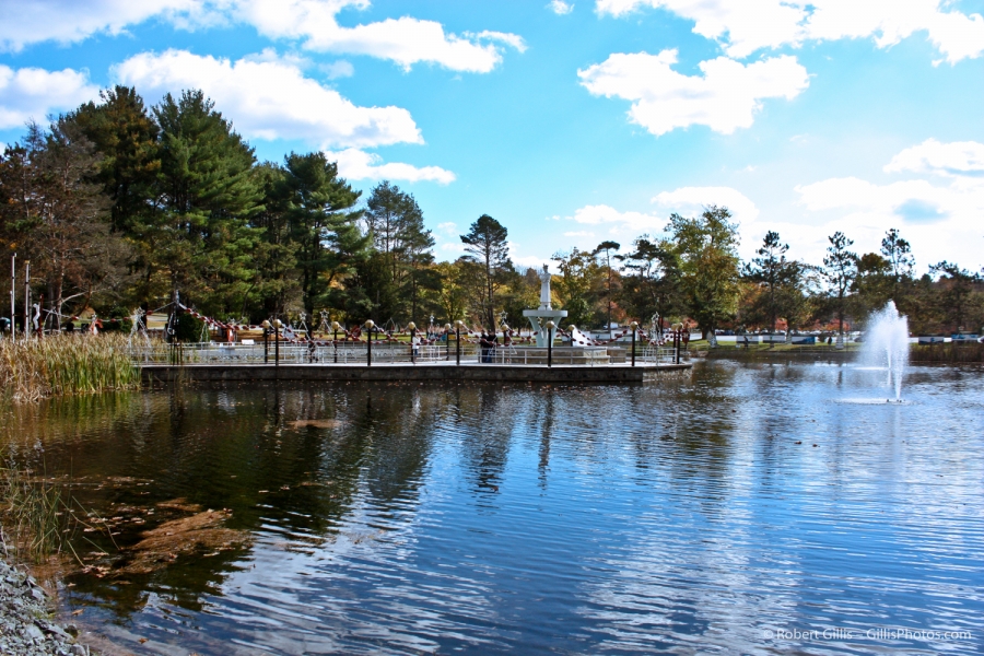 25 Church - La Salette Rosary Pond