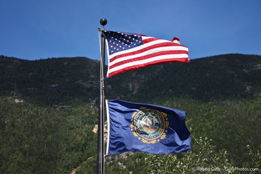 02 Crawford Notch - Crawford Notch Flags