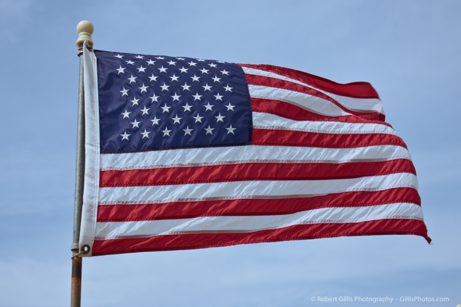 11 America - Flag in Gloucester