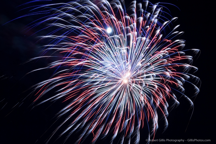 031 Fireworks Display - Foxboro Founders Day 2014