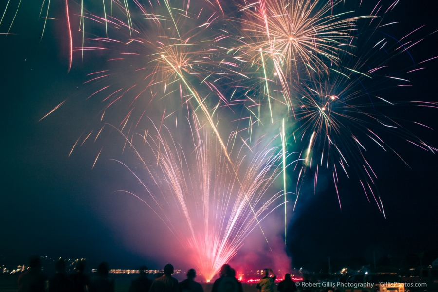 047 Fireworks Display - Ogunquit - Independence Day 2015