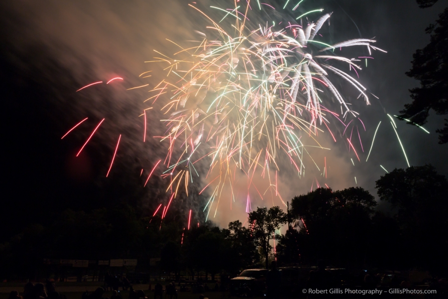 075 Fireworks Display - Foxboro Founders Day 2018