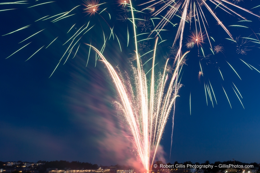 079 Fireworks Display - Ogunquit - Independence Day 2018