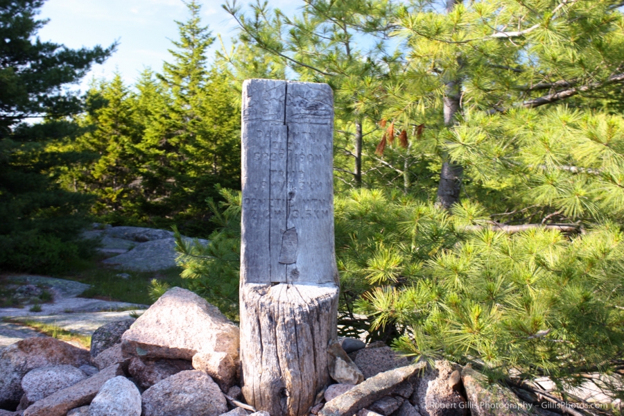 15 Acadia - Day Mountain Marker