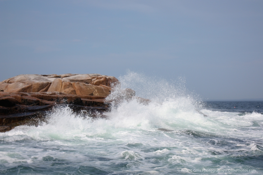 18 Bass Harbor - Crashing Waves