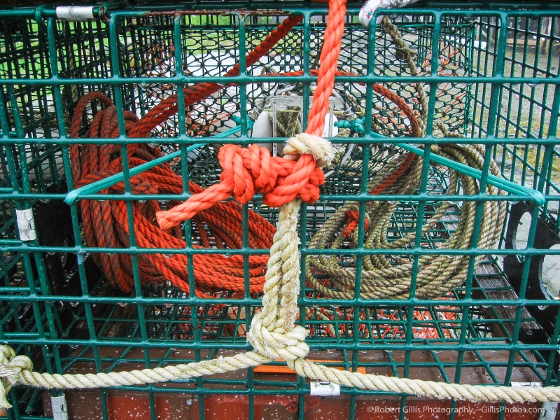 35 Bass Harbor Dock And Lobster Traps 35 Bass Harbor Dock And Lobster Traps