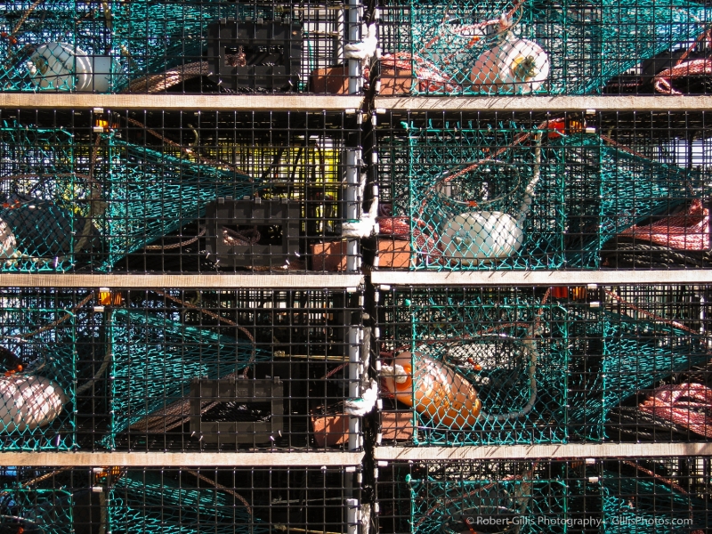 37 Bass Harbor Dock And Lobster Traps 37 Bass Harbor Dock And Lobster Traps