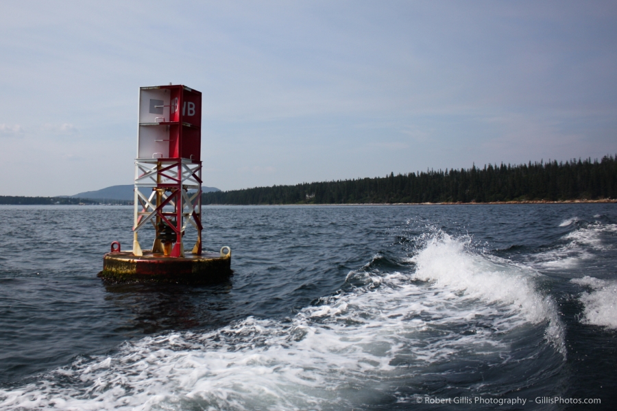 38 Bass Harbor - Crashing Waves And Buoy 38 Bass Harbor - Crashing Waves And Buoy