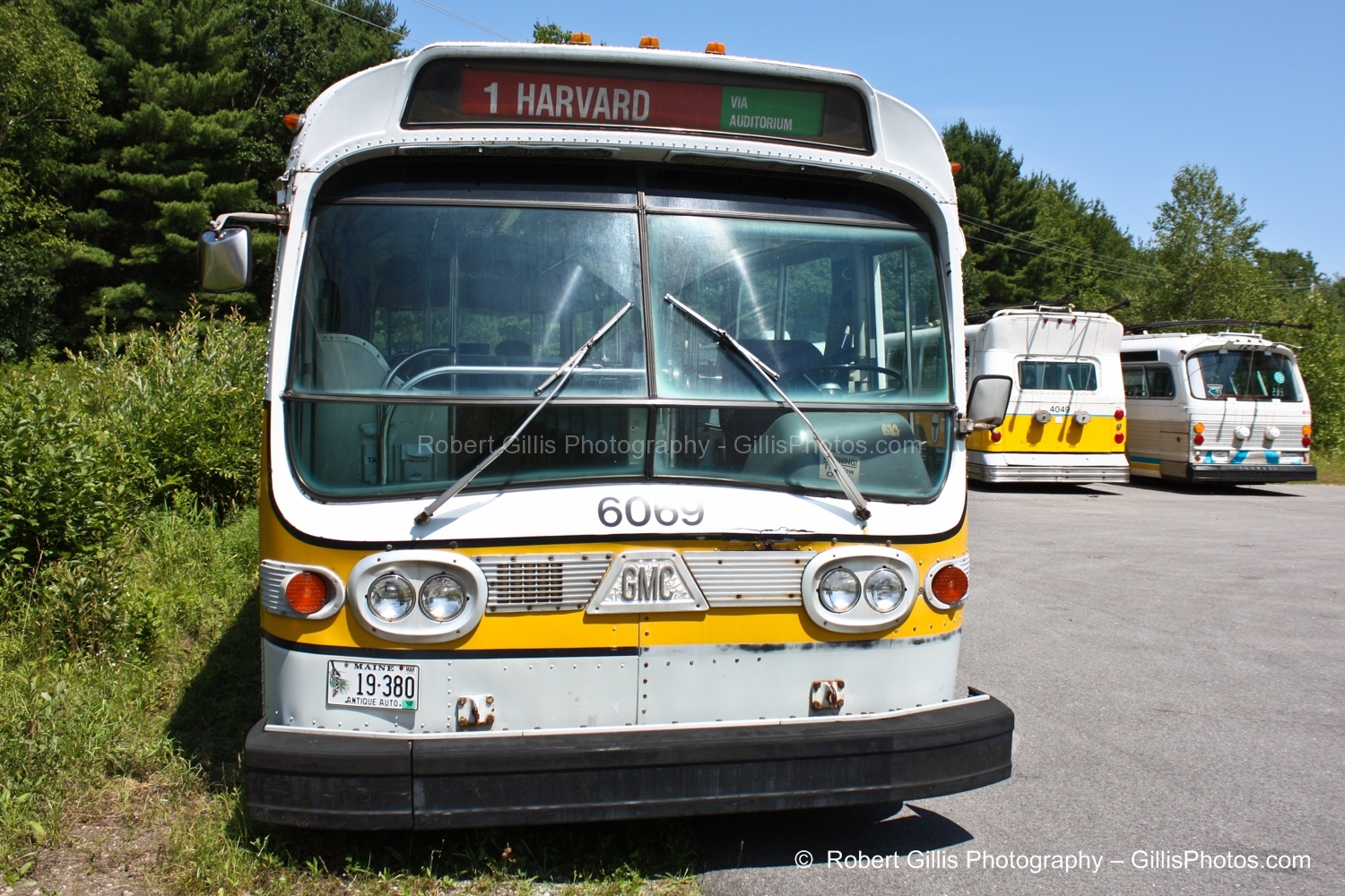 21 Seashore Trolley Museum - Boston Bus 6069