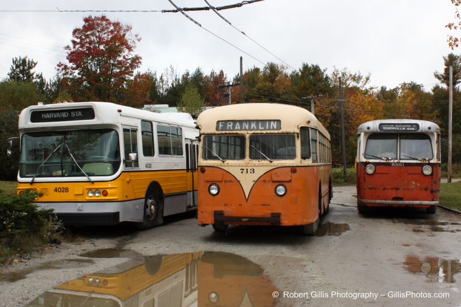 16 Seashore Trolley Museum - Trackless Trolleys