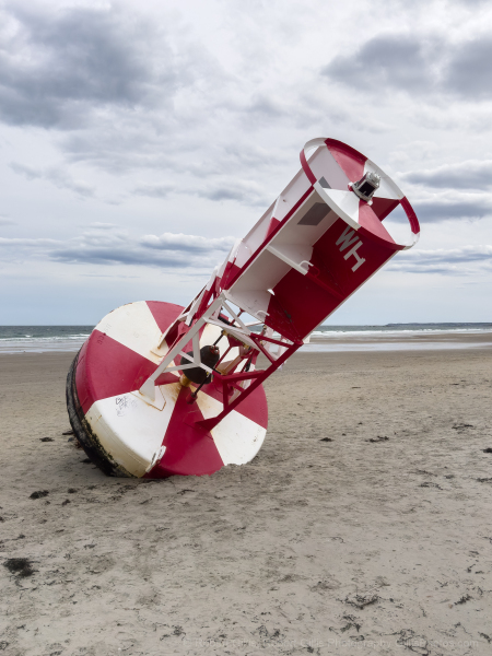104-Wells-Beach-2024-Beached-Coast-Guard-Buoy