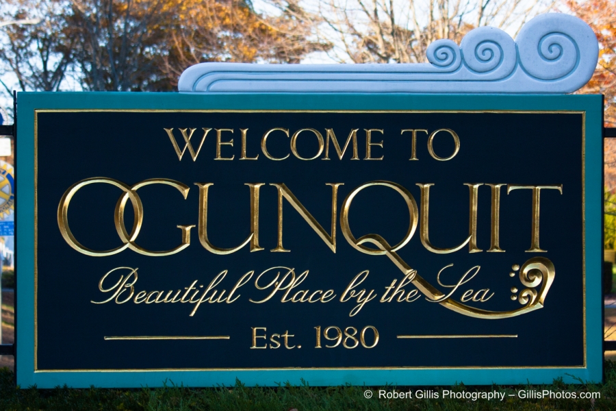 01 Ogunquit - Welcome Sign