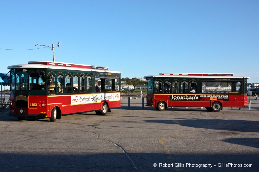 06  Ogunquit - Beach - Trolleys