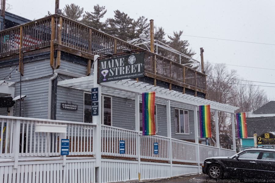 061-Ogunquit-Main-Street-Night-Club-On-a-Snowy-Morning