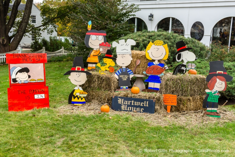 055 Ogunquit Halloween - Hartwell House - Peanuts Charlie Brown Thanksgiving