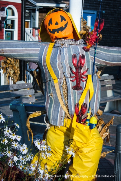 11 Ogunquit Halloween - Perkins Cove Scarecrow