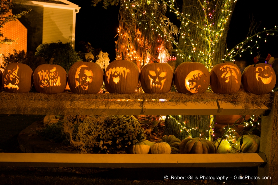 21 Ogunquit Halloween - Anchorage JackOLanterns - Night