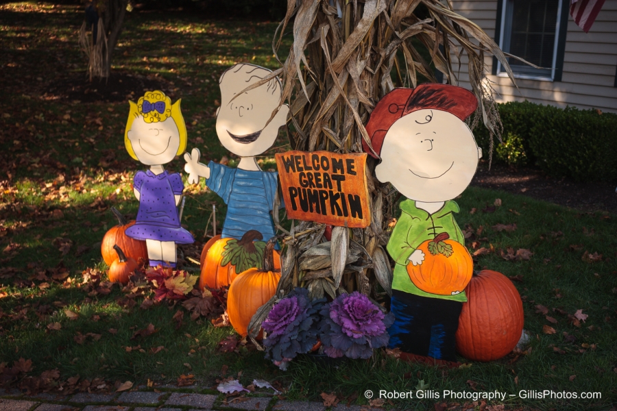 36 Ogunquit Halloween - Great Pumpkin -Sally Linus Charlie Brown