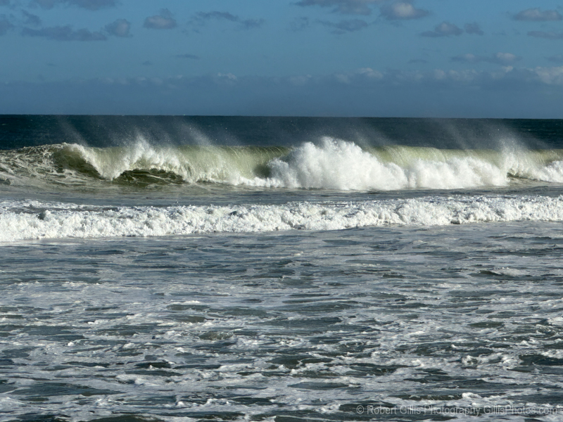 257 Cape Cod - Orleans - Powerful Waves at Nauset Beach
