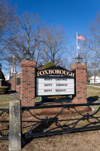 36-Foxboro-Lions-Sign-Happy-Holiday-Greetings