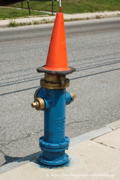 60 Foxboro - Hydrant with Stylish Pylon Hat