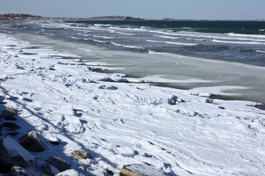 09 Hull - Nantasket - Snowy Covered Beach