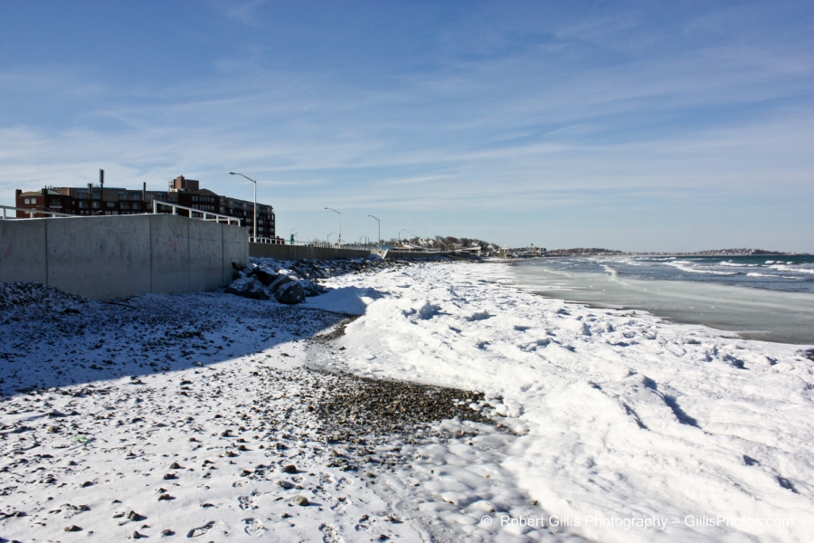 12 Hull - Nantasket - Snowy Covered Beach