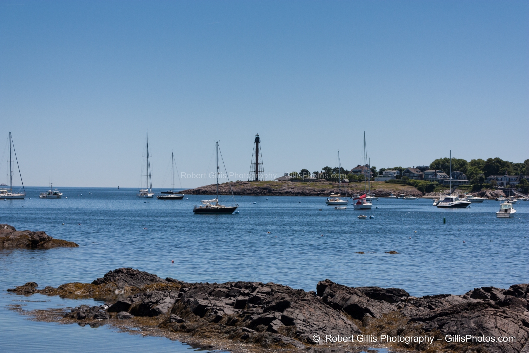 10 Marblehead - Marblehead Light from Fort Sewell